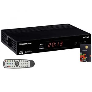 Récepteur TV Satellite HD - Sagemcom - V6 - Canal Ready - HDMI - 2 Ans de Garantie