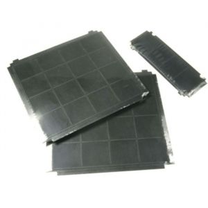 Kit filtres à charbon 330X300mm et 1 filtre 267X98mm Hotte AFFCAF203 AIRFORCE