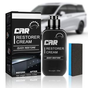 Renovateur Plastique Renovateur Plastique Voiture Extérieur Motos Entretien Exterieur/Interieur du Plastique 100ml (1 Pcs)