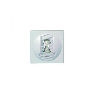 Bouche auto réglable - ALDES - BAP color 15 - Blanche - 115 mm - 3 vitesses