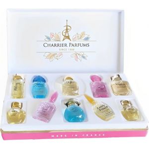 Charrier Parfums Collection Pr&eacute;cieuse 10 Eaux de Parfum Miniatures Total 588 ml