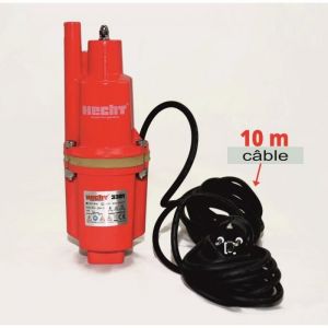 Pompe submersible pour eaux Hecht jardin 3301 - 300W 1400 l/h - Rouge