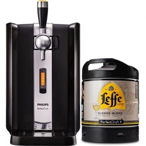 PerfectDraft – Pack Tireuse À Bière + 1 Fût Leffe Blonde 6L – Machine Pression À Domicile – Refroidissement À 3°C