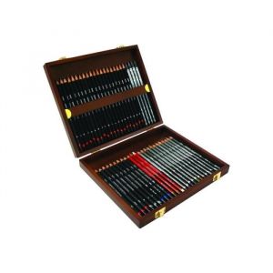 Crayon de couleur - Derwent - Sketching - Pack de 72 - Assortiment de couleurs - Id&eacute;al pour le croquis