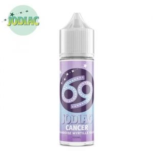 E-liquide Canc (Framboise Myrtille Raisin Frais) Jodiac 100ml + 4 boosters de nicotine