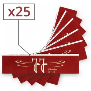 feuille à rouler jaja red slim x25