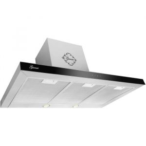 Hotte aspirante Gurari 462 IS Prime 90 cm acier inoxydable 1000 m³/h 3 niveaux TouchControl télécommande hotte murale hotte