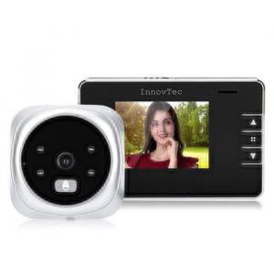 Judas électronique intelligent INNOVTEC haute définition de 28 pouces sonnette vidéo automatique de vision nocturne photo et vidéo