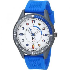 Montre - NAUTICA - N83 Surf Park NAPSPS903 - Homme - Blanc - Bleu - 10 Atm