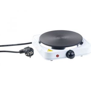 Plaque électrique - ROSENSTEIN & SOHNE - Compacte 1 feu - 1500 W - Blanc