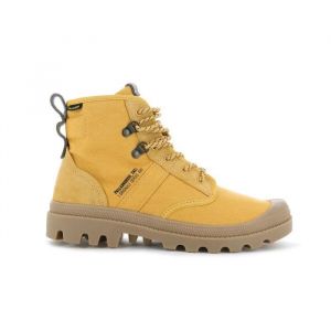 Bottines Palladium Pallabrousse Tactical - honey gold-m - 47 - Homme - Plat - Moyenne - Lacets - Textile