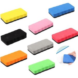 Lot de 8 Brosse Effaceur Magn&eacute;tique &Eacute;ponges pour Tableau Blanc Effaceur Magn&eacute;tique pour Tableau Blanc Parfait mu JEU DE PEINTURE