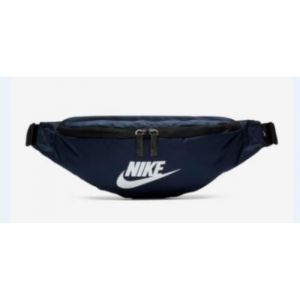 Sac Banane - Nike - Bleu Marine - Swoosh Blanc - 100% Polyester - Taille Unique