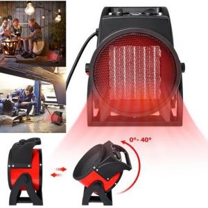 Chauffage électrique - YUENFONG - Radiateur soufflant - 3000W - Céramique - Silencieux