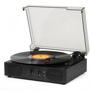 Platine Vinyle Bluetooth-TANLANIN-TE2030-Lecteur Vinyle &agrave; 3 Vitesses-Enceintes Int&eacute;gr&eacute;es-Automatique