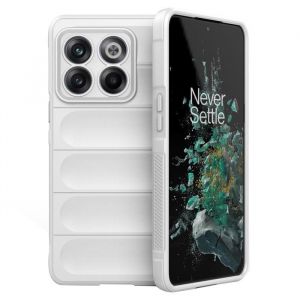 Coque pour OnePlus 10T 5G - housse etui silicone gel fine + film ecran - BLANC 3D