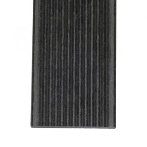 Plinthe finition terrasse bois composite - L: 200 cm - l: 5.5 cm - E: 1 cm - Gris anthracite