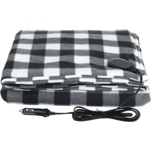 Couverture Chauffante - 12V - Tissu Confortable - Chauffage Rapide - Protection Surchauffe