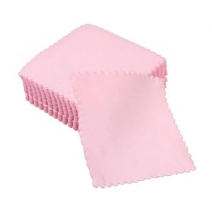 100 Pièces Chiffon De Nettoyage De Bijoux Chiffon De Polissage Coloré Doux Argent Poli Chiffon Nettoyant Pour Argent Or Platine