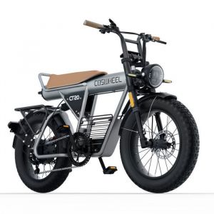 COSWHEEL CT20 V&eacute;lo &eacute;lectrique  - Autonomie 120km -  batterie 48V25Ah -  Moteu 1500W - Frein hydraulique- Vitesse maximale 45 km/h
