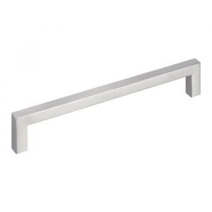 Poignée de meuble - SO TECH - E8 - Acier inoxydable - Surface brossée - Entraxe 160 mm