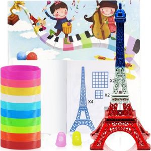 Accessoires de stylo 3D pour enfants (mod&egrave;les + filament PLA) 40 mod&egrave;les de stylo 3D et 50 m de filament PLA de 175 mm 10