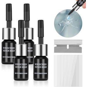Kit Reparation Pare Brise Kit de R&eacute;paration de Verre Fissur&eacute; R&eacute;paration Pare Brise Brise pour R&eacute;Parer Les &eacute;Gratignures
