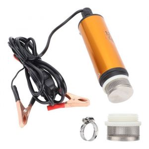 Pompe Immerg&eacute;e Portable Mini 12V DC - 51mm - 30L/min - Pour Eau Diesel K&eacute;ros&egrave;ne