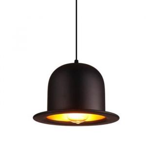 Chapeau Melon créatif Lustre Abat-Jour Chapeaux Melon Plafond Suspendu Lampes Abat-Jour Loft Bar Cuisine Suspendue plafonnier A
