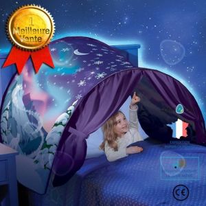 CONFO Tente De R&ecirc;ve Tente De Lit Tente pour Enfants Tente Escamotable Fille Int&eacute;rieur Cadeau De No&euml;l (des Merveilles dhiver)
