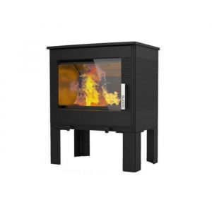 Poêle à bois fonte 8.7kw noir - SUPRA - FR9016140B - Combustible Bois - Couleur principale Blanc - Matière Fonte