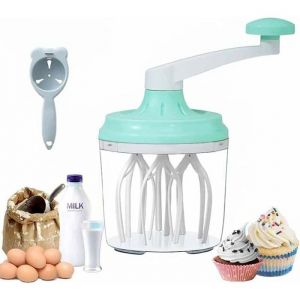 Batteur à main batteur à main fouet manuel multifonctionnel batteur à œufs rapide Kitchen Chef 1200 ml