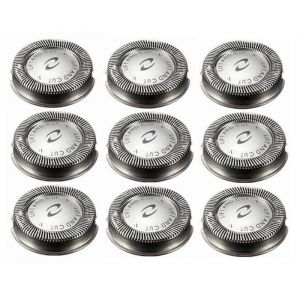TêTe de Rasoir de Rechange 9 PièCes pour Philips Norelco HQ3 HQ4 HQ55 HQ56 HQ6900 HQ6868 HQ5812 HQ6874 Lame de Rasoir