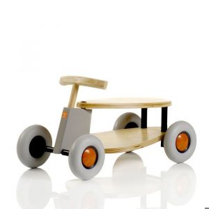 Voiture pour enfant Sibis Flix SIRCH - 202 - Bouleau - Design ludique en bois pour bébé de 18 mois