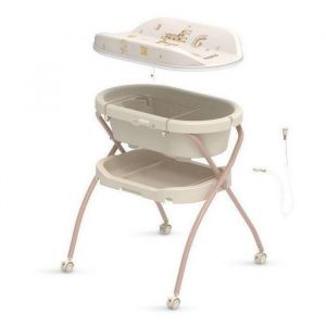 Commode a langer - meuble a langer Neno 6036 BREZA BAIGNOIRE AVEC TABLE &Atilde; LANGER