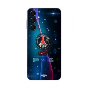 Coque - Maniacase - Samsung Galaxy A16 - Silicone - Noir - Nike Paris Saint Germain