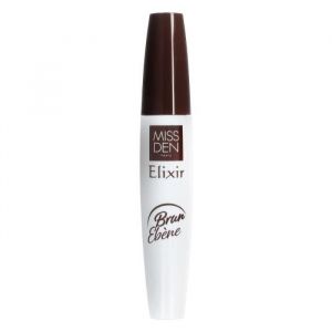 Mascara Elixir Volume - Miss Den - Sans Paquets - Effet Volume - Brosse Épaississante - Teinte 469 Brun Ebène - 9ml