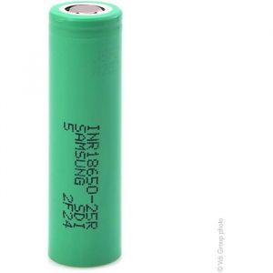 Accus lithium INR18650-25R Li-Ion 3.7V 2500mAh HD - Accumulateur(s)