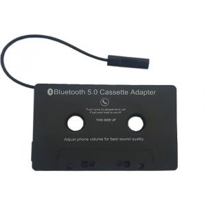 adaptateur de Cassette Bluetooth 5.0 r&eacute;cepteur convertisseur de Cassette Audio pour voiture adaptateur Aux pour [155404B]
