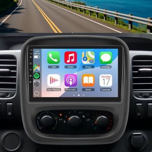 Autoradio 2G+64G Autoradio pour Opel Vivaro B/Renault Trafic/Fiat Talento - &Eacute;cran Tactile 9