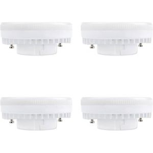 Ampoule GX53 LED 9W Blanc Neutre 4000K 900LM 120° Équivalent Lampe CFL GX53 15W-18W non-dimmable lot de 4