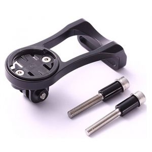 Support de compteur de v&eacute;lo Garmin support de coffre pour Garmin Edge 200 500 510 800 810 1000 1030 (noir/rouge)