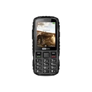 T&eacute;l&eacute;phone Mobile Dual SIM - MAXCOM - Mod&egrave;le Noir - &Eacute;cran 28 pouces - R&eacute;sistance IP67 - Slot micro SD