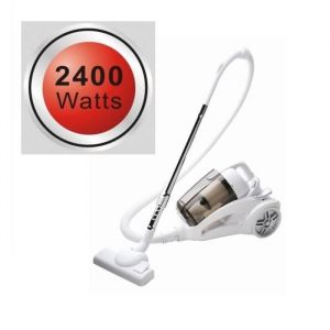 Aspirateur Cyclone Sans Sac Klaiser Turbo - 2400W - Blanc - Filtre Hepa - Ultra Puissant