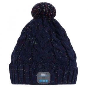 Bonnet Bluetooth Audio &agrave; &Eacute;couteurs int&eacute;gr&eacute; &ndash; August EPA30 &ndash; Musique Sans Fil Micro Batterie Acrylique Homme / Femme - Bleu