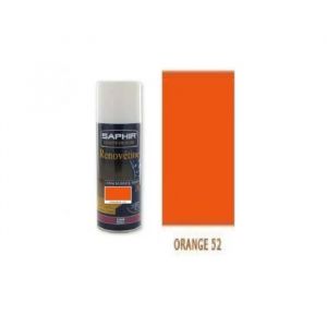 RENOVETINE entretien DAIM NUBUCK TEX nourrie recolore imperméabilise ORANGE SAPHIR