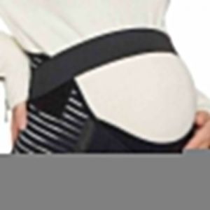 Care Ceinture de grossesse de marque Support lombaire et soutien abdominal/abdomen pour femme enceinte (Noire Taille M)