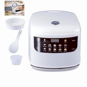 Cuiseur &agrave; riz &eacute;lectrique 2L 1 &agrave; 3 personnes multi-cuiseur antiadh&eacute;sif multicuiseur m&eacute;canique intelligent Pot de riz &agrave; la vapeur