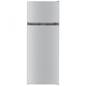 R&eacute;frig&eacute;rateur cong&eacute;lateur haut OCEANIC OCEAF2D206S3 - 2 Portes - 206L - Froid statique - Silver