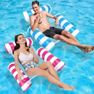 Bou&eacute;e Piscine Adulte - HAUTSTORE - Matelas Gonflable - 120x105cm - 2 Pi&egrave;ces - Confortable et L&eacute;ger